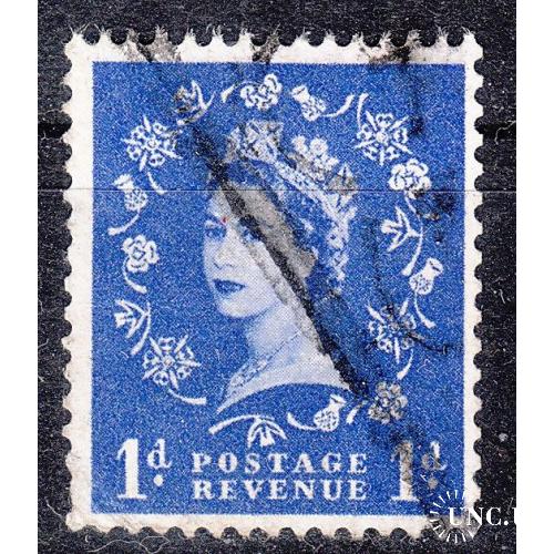 Великобритания 1958 №319хХ  Королева Елизавета ІІ