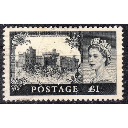 Великобритания 1963 №338ІІ Королева Елизавета ІІ. Замки. Виндзор