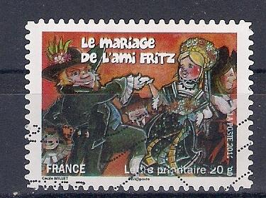 марки Франции комиксы мульти