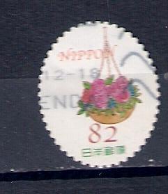 марки Япония цветы