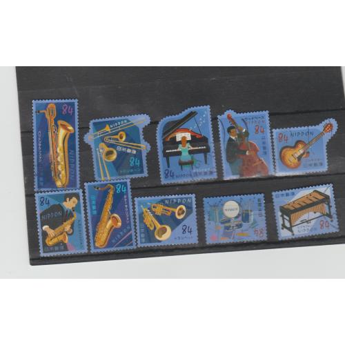 марки Япония  повна серія 2019