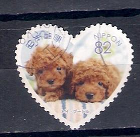марки Япония собаки