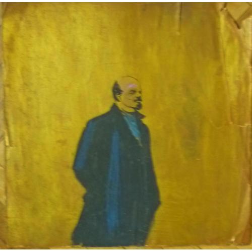 Малюнок рисунок "Золотистий Ленін (Золотистый Ленин)" Нестеренко Б. Г. соцреалізм соцреализм