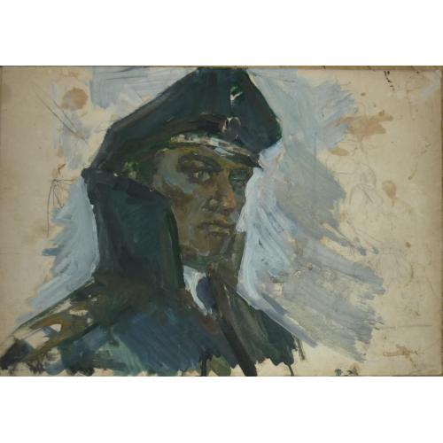 Картина "Німецький військовослужбовець (Германский военнослужащий)" Нестеренко Б. Г.