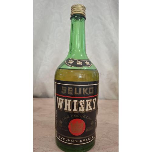 SELIKO WHISKY KING BARLEYCORN CZECHOSLOVAKIA