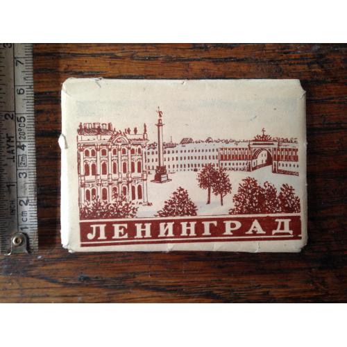 Ленинград. Ленфотохудожник 1954. Комплект мини-открыток 6х9. 16 шт. Листівки