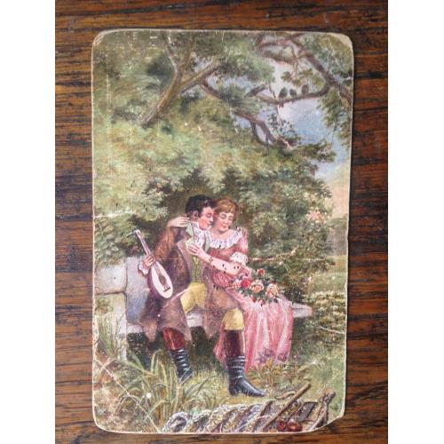 Листівка A. Donat. Ein Liebeslied. S.V.D. Serie Nr 675