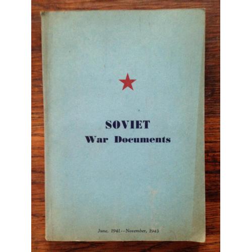 Soviet War Document 1943