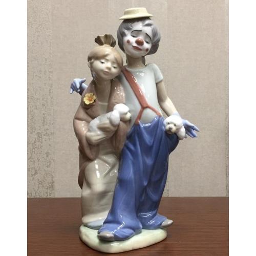 Фарфоровая статуэтка Lladro «Друзья навеки» "Pals Forever" 