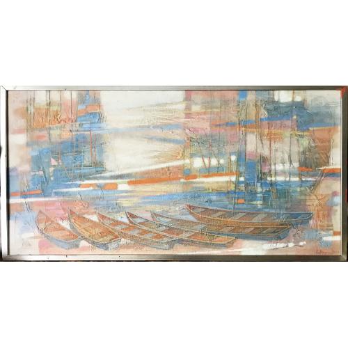 Картина «В ожидании странствий» 2004г. 60 x 120см, холст, масло