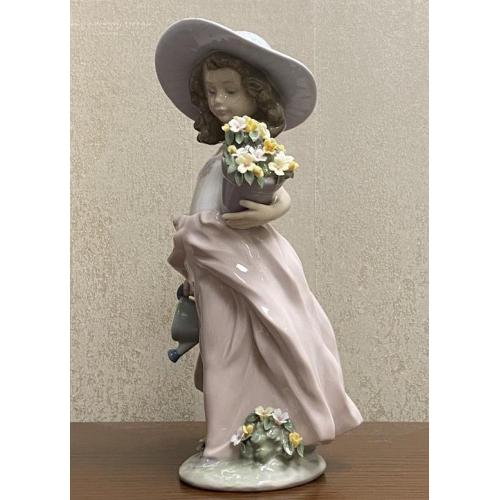 Винтажная фарфоровая статуэтка Lladro «Сбывшееся желание» "A Wish Come True"