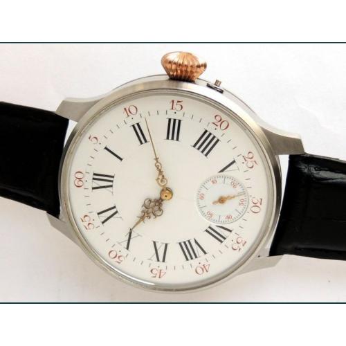 LeCoultre/NoName французький стиль, сталь 49 мм, Швейцарія, 1890-і роки