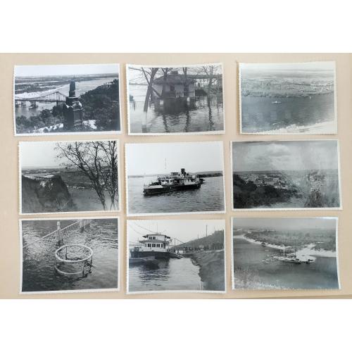 Старі фотографії Києва Дніпро 6 шт. 1950-60 р