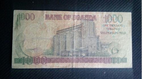  Уганда 1000 шиллингов 2001