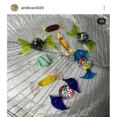 Цукерки зі скла Murano