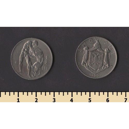 Албания 1/2 лека 1930