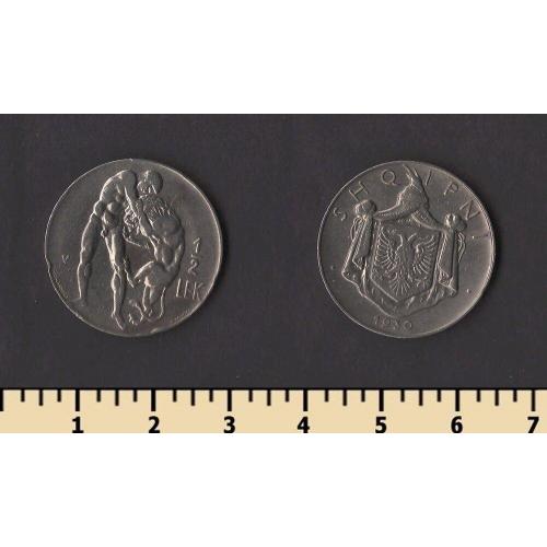 Албания 1/2 лека 1930