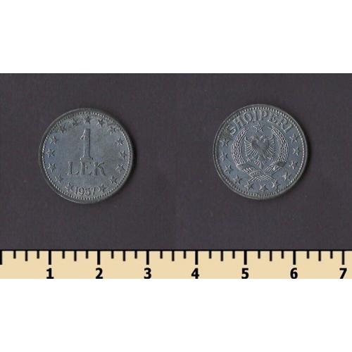 Албания 1 лек 1957