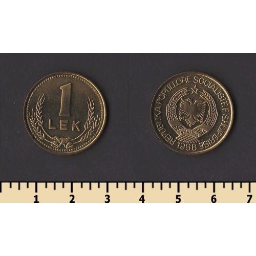 Албания 1 лек 1988