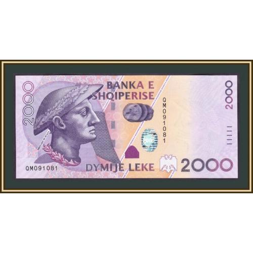 Албания 2000 лек 2012 P-74 (74b) UNC