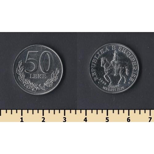 Албания 50 лек 2000
