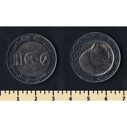 Алжир 100 динар 2015