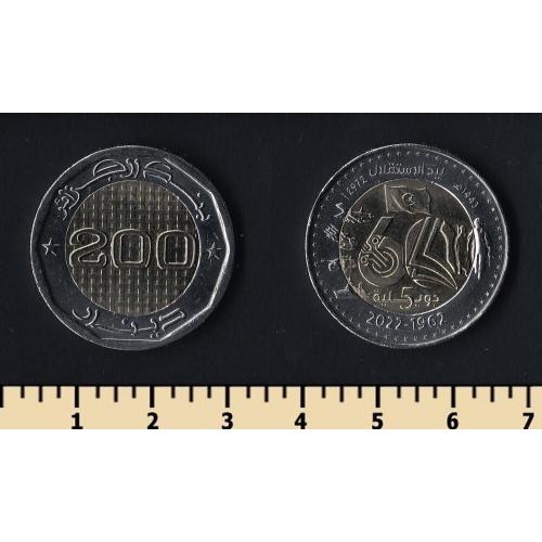 Алжир 200 динаров 2022