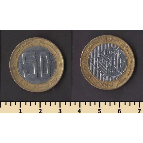 Алжир 50 динаров 1994