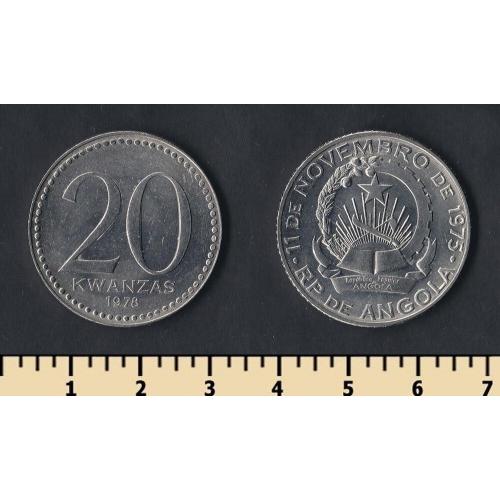 Ангола 20 кванза 1978