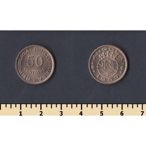 Ангола 50 сентаво 1957
