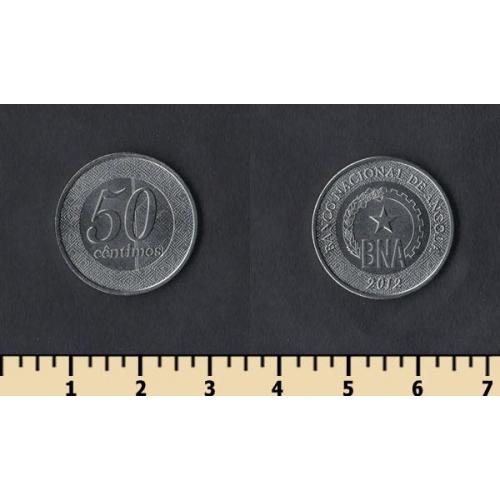 Ангола 50 сентимо 2012