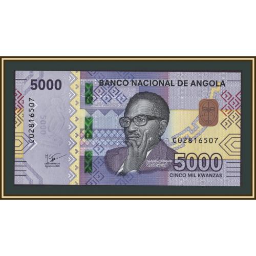 Ангола 5000 кванза 2025 P-164 (164с) UNC