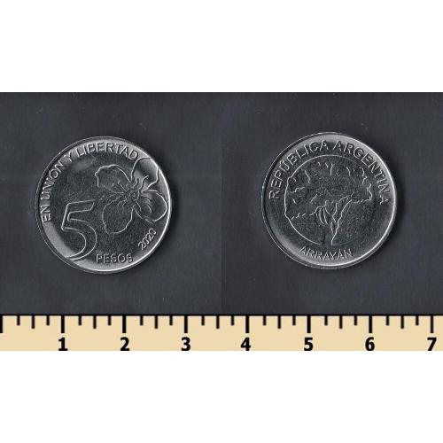 Аргентина 5 песо 2020