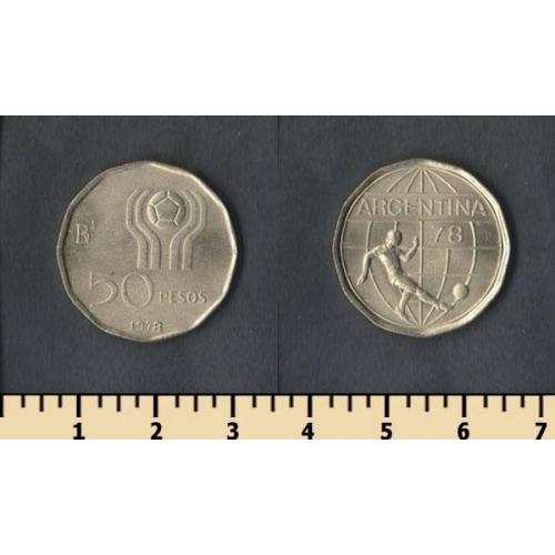 Аргентина 50 песо 1978
