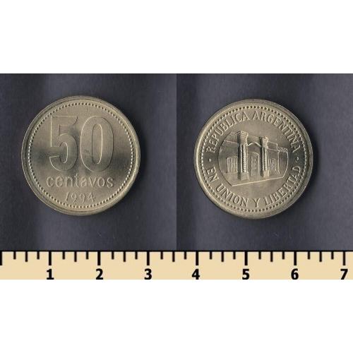 Аргентина 50 сентаво 1994