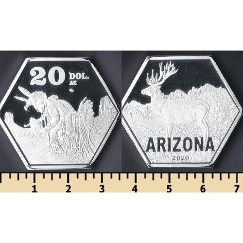 Аризона 20 долларов 2020