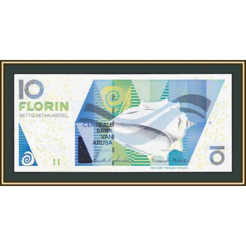 Аруба 10 флоринов 2008 P-16 (16b) UNC