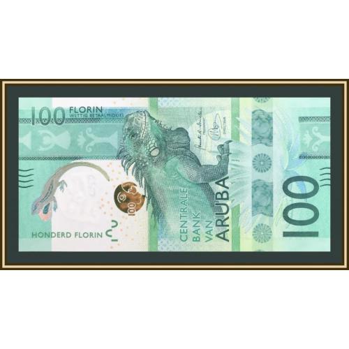 Аруба 100 флоринов 2019 P-24 UNC