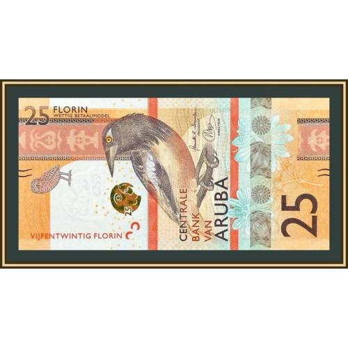 Аруба 25 флоринов 2019 P-22 UNC