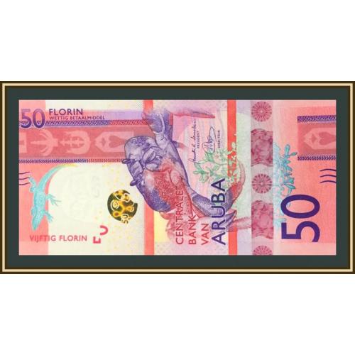 Аруба 50 флоринов 2019 P-23 UNC