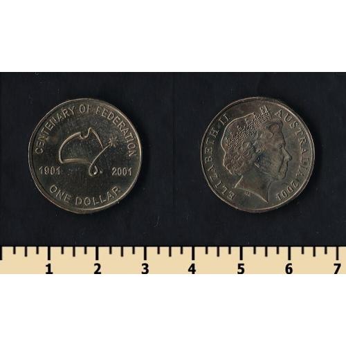 Австралия 1 доллар 2001