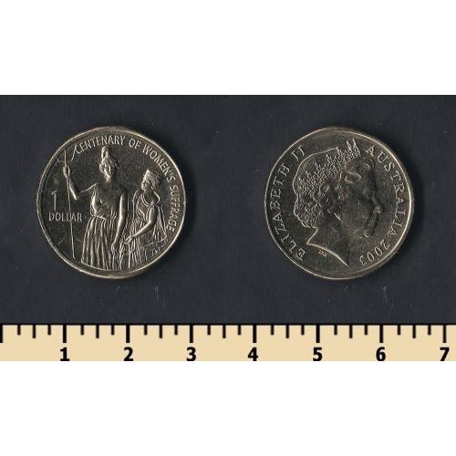 Австралия 1 доллар 2003