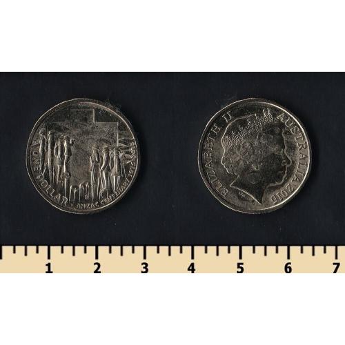 Австралия 1 доллар 2015