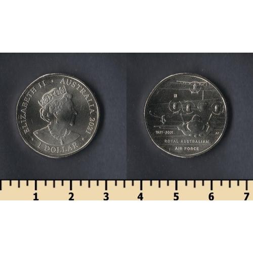 Австралия 1 доллар 2021