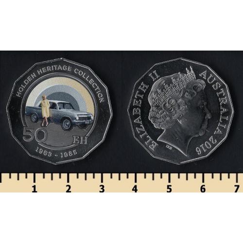 Австралия 50 центов 2016