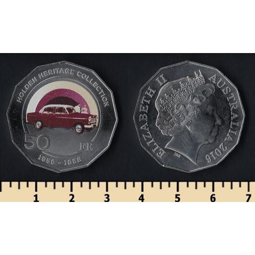 Австралия 50 центов 2016