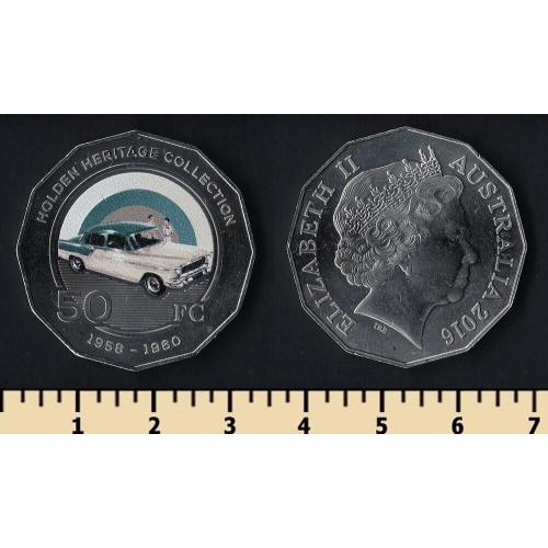 Австралия 50 центов 2016