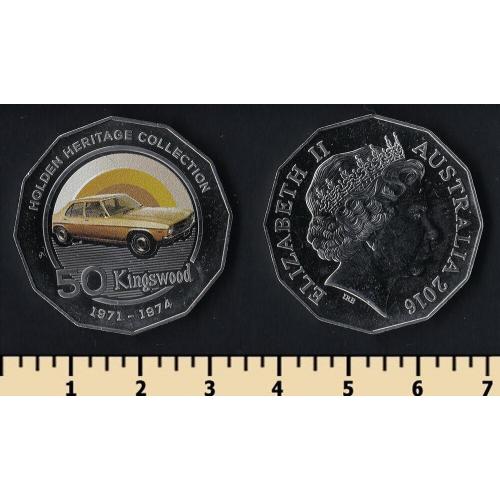 Австралия 50 центов 2016