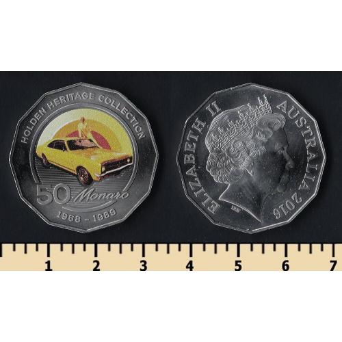 Австралия 50 центов 2016