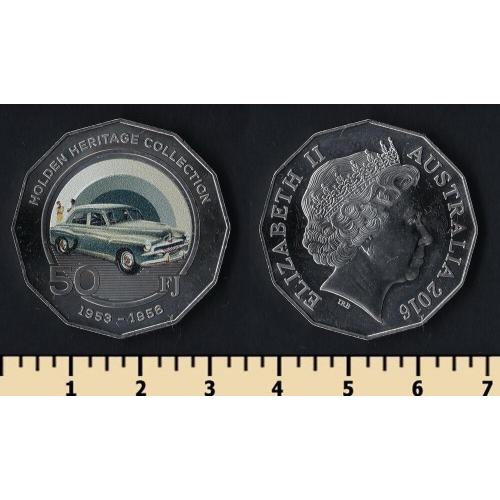 Австралия 50 центов 2016